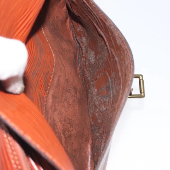 LOUIS VUITTON Epi Jeune FilleMM Shoulder Bag Brown M52153 LV Auth 129846 - Picture 10 of 16